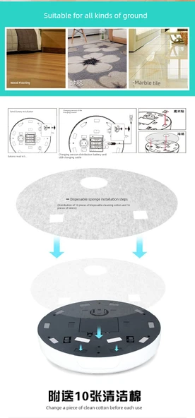 Elektrikli Süpürge Bean Bag - Siyah Şarjlı Versiyon - 8