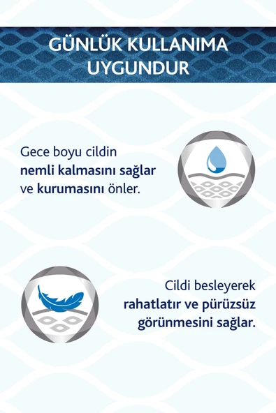 Bepanthol Derma Yoğun Nemlendirici Gece Bakım Kremi 50 ml Provitamin B5 Bakım Kompleksi - 2