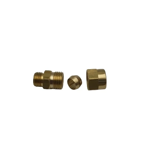 Sarı Pirinç Yüksüklü Rekor 3/8 - 9.52mm