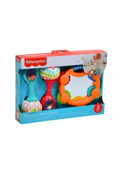 Fisher Price Tef ve Marakas Hediye Seti DPY77 Lisanslı Ürün