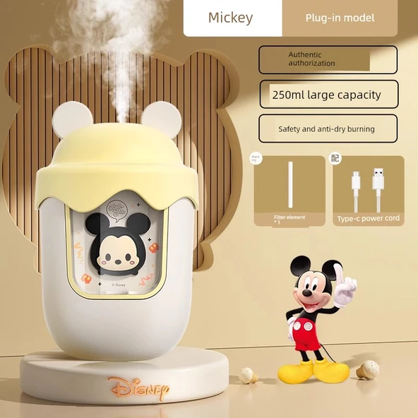 Disney Mickey Mini Nemlendirici - Pamuklu Çekirdek