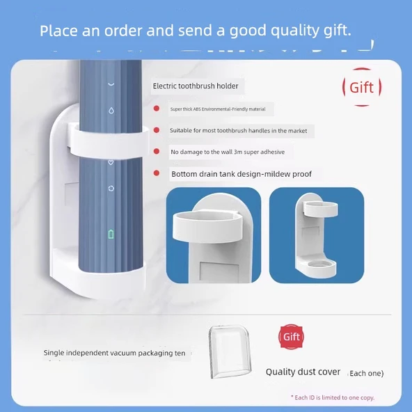 Elektrikli Diş Fırçası Başlığı - Şeffaf - Standart Diş Eti Koruma - 8 Adet - Resim 3