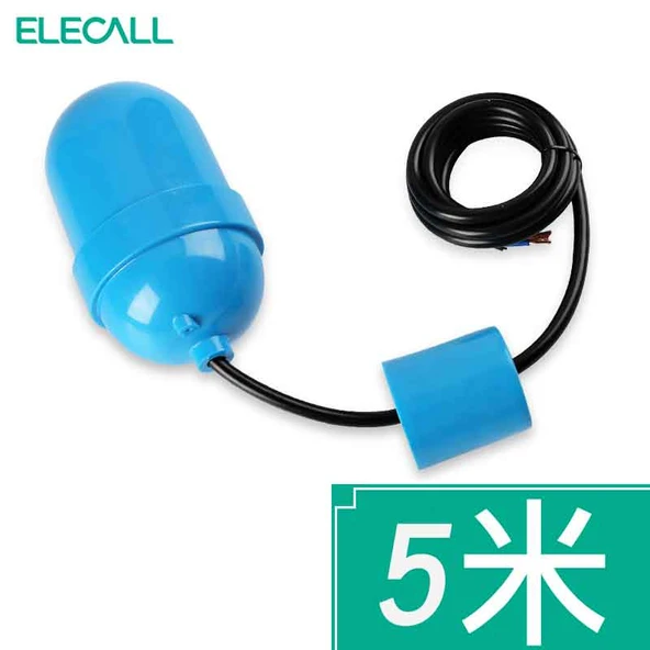 Kablo Float Sıvı Seviye Anahtarı FQS-4 - 5 Metre İkili Kabuk Atık Su