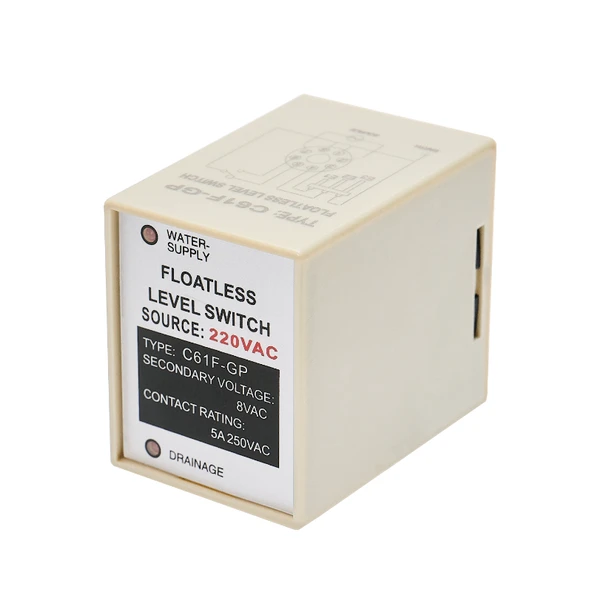 Otomatik Sıvı Seviye Kontrol Rölesi - AC220V - Tabasız - 2