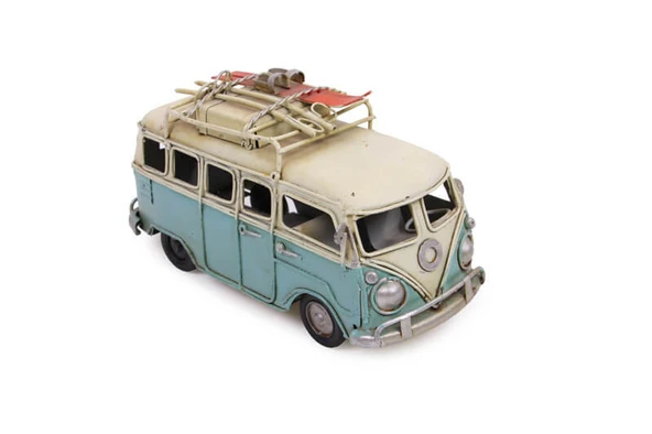 Dekoratif Metal Camper Van Classic Vosvos 1210A-5431 Model-M149