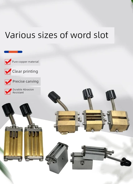 Ribon Kodlama Makinesi - E Üç Sıra 3mm Slot Genişliği - 7