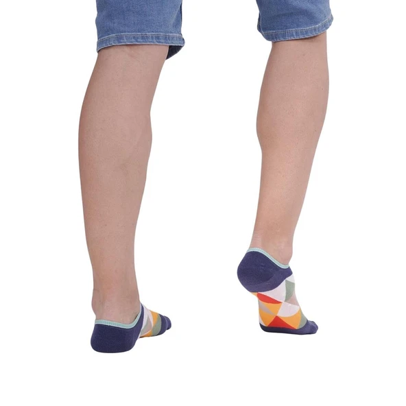 The Socks Company 3 Çift Desenli Erkek Babet Çorap - 4