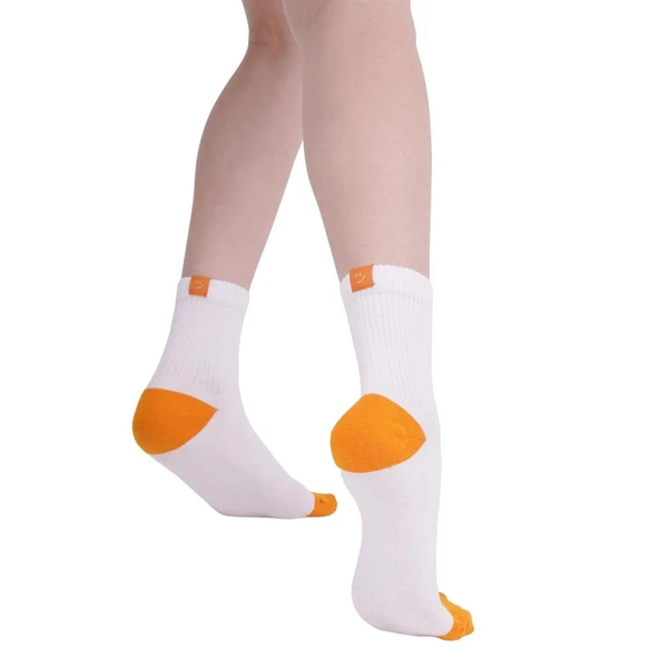 The Socks Company 3 Çift Pamuk Kadın Tenis Çorap - 4