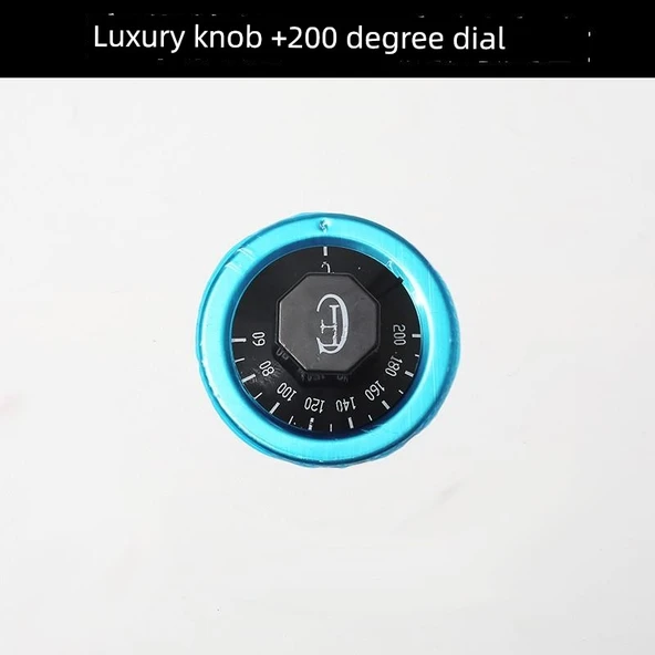 Elektrikli Fırın Kızartma Düğmesi Termostatı - Gelişmiş Düğme +200 Derece Ölçer