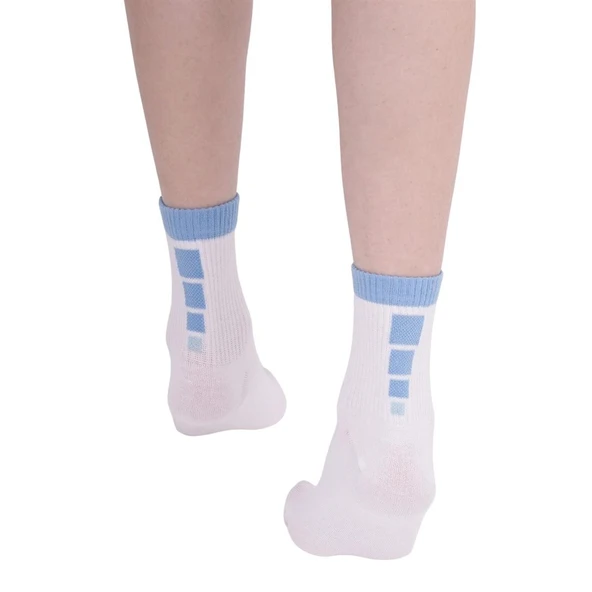 The Socks Company 3 Çift Pamuk Kadın Tenis Çorap - 5