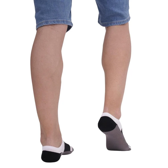 The Socks Company 3 Çift Desenli Erkek Babet Çorap - 5