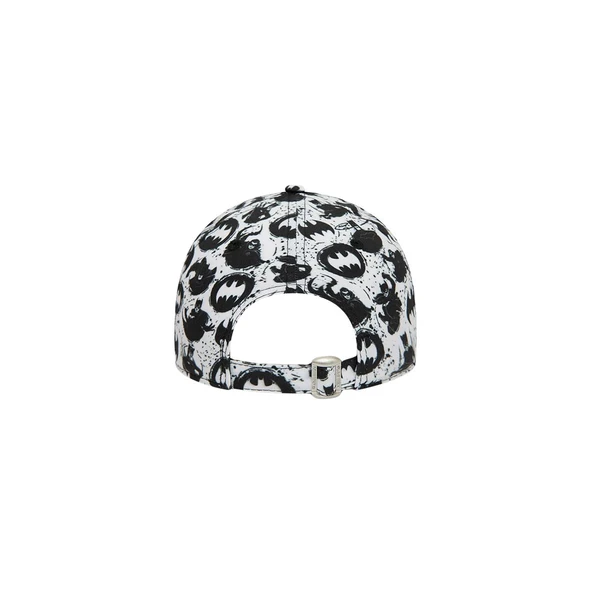 New Era Batman Youth All Over Print White 9FORTY Genç Çocuk Şapkası - 4