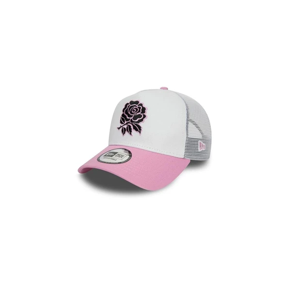 New Era Rugby Football Union Seasonal Colour White E-Frame Unisex Trucker Şapka - 3