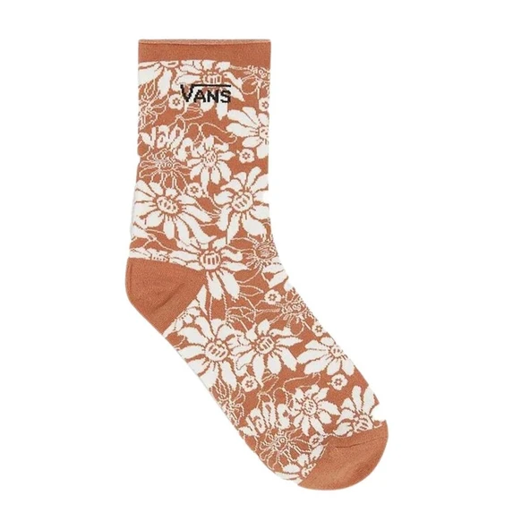 Vans Curl Crew Kadın Kahverengi Çorap