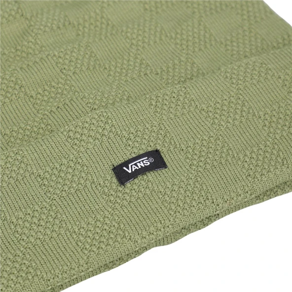 Vans Check Tall Cuff Beanie Unisex Yeşil Bere - 3