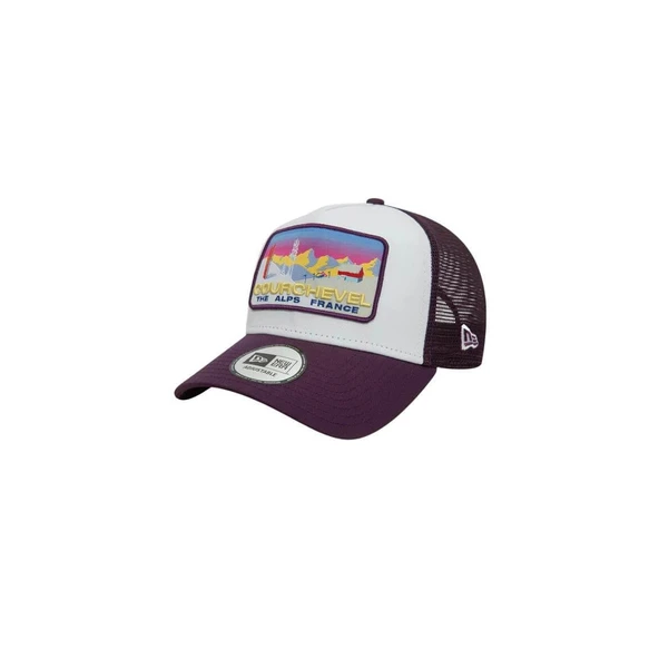 New Era Ski Patch Trucker   Mor Unisex Şapka - 3