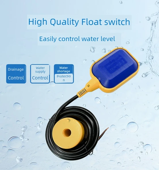 Otomatik Su Seviyesi Kontrol Cihazı - 5m Kare Yüksek Kalite Ağırlıklı - 8