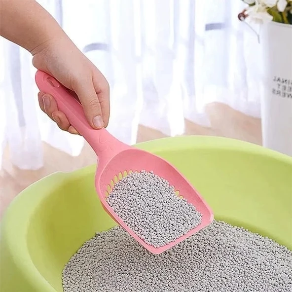 Moderna Scoop-Sift V Kedi Kumu Küreği Gri 13.5x15.5x13 Cm - 4