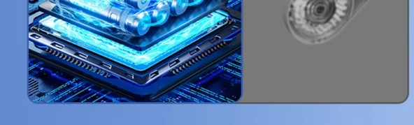 USB Şarjlı Boyun Fanı - 20000 mAh Buz Gölü Mavisi - 11