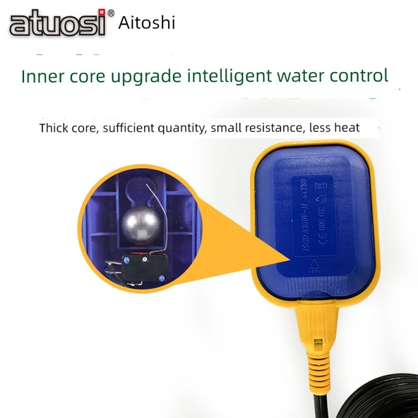 Otomatik Su Seviyesi Kontrol Cihazı - 5m Kare Yüksek Kalite Ağırlıklı - 4