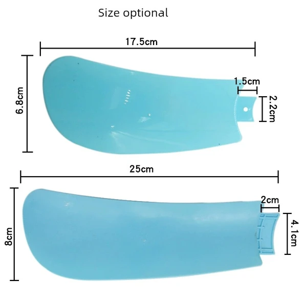 Küçük Fan Kanadı - 17.5cm Uzunluk - 2.2cm Soket - 10 Parça - 7