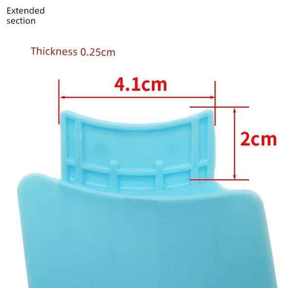 Küçük Fan Kanadı - Pembe Kırmızı - 17.5cm Uzunluk - 2.2cm Soket - 10 Parça - 12