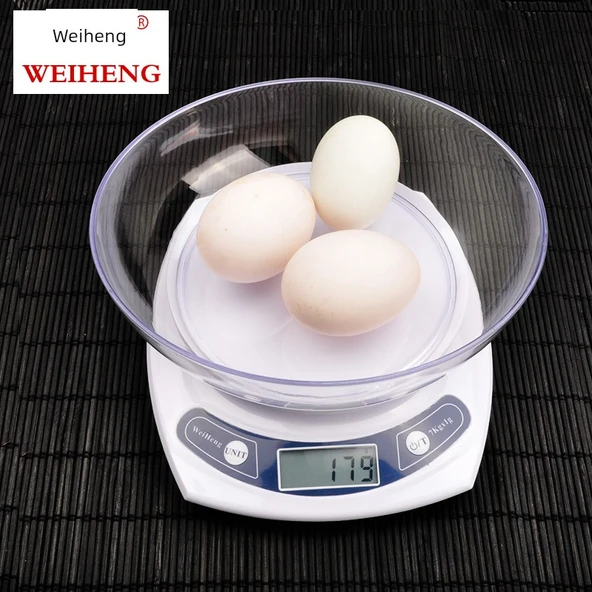 Sıcak Satış Kase ile Mutfak Tartısı - 0.1g/3kg