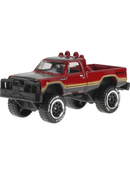 Hot Wheels Temalı Arabalar Özel Seri 1980 Dodge Macho Power Wagon GDG44 HRR95 - 2