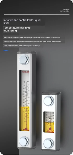 Şeffaf Yağ Seviye Göstergesi - YWZ-127 Termometresiz - Resim 9