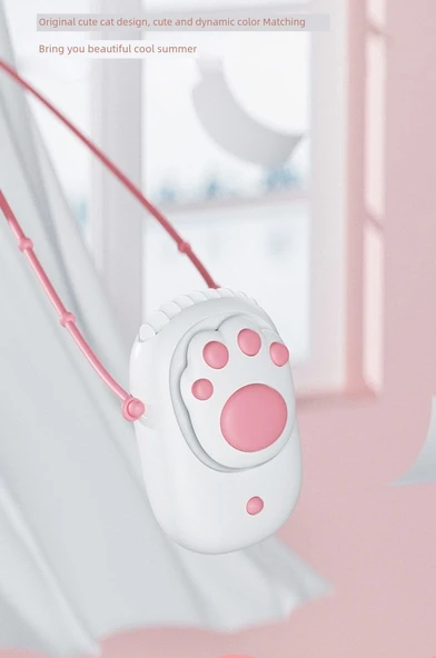 Asma Boyun Fanı - Pembe - 2000mAh - 11