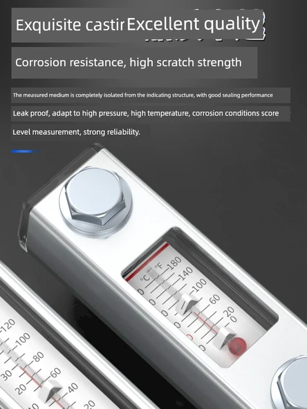 Şeffaf Yağ Seviye Göstergesi - YWZ-127 Termometresiz - Resim 3