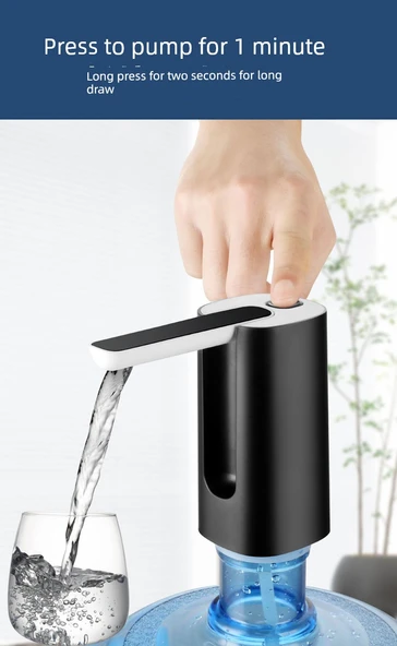 Katlanabilir Elektrikli Su Dispenseri - Beyaz - Model 4 - 10