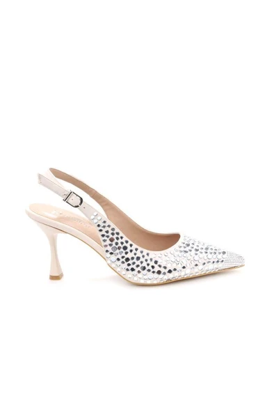 Pisagor Ps-32150 Kadın 7 Cm Arkası Açık Abiye Stiletto Ayakkabı - 9