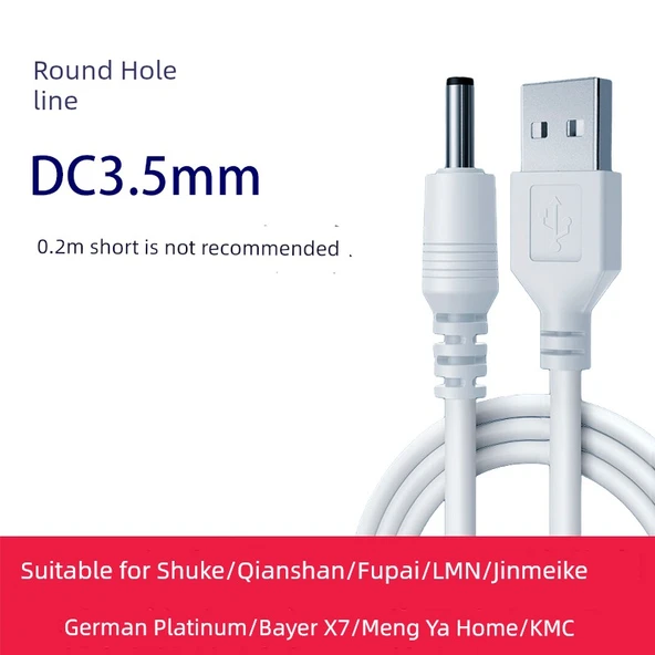 Yuvarlak Başlı Elektrikli Diş Fırçası - Beyaz 0.2m
