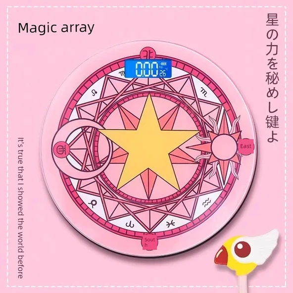 Şarj Edilebilir Elektronik Terazi - Magic Array - 28x28cm - USB Şarjlı - 2