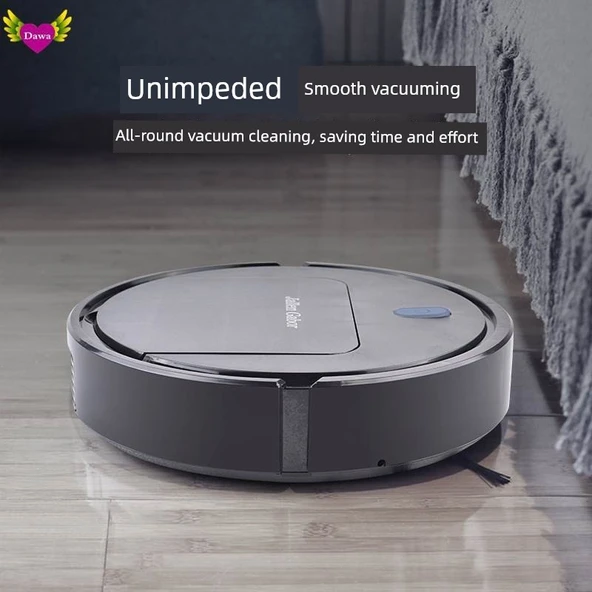 Robot Süpürge - Siyah - Islak Mop - 4
