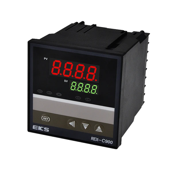 Dijital Ekran Akıllı Sıcaklık Kontrol Cihazı - REX-C410 - Çikolata Rengi - 5