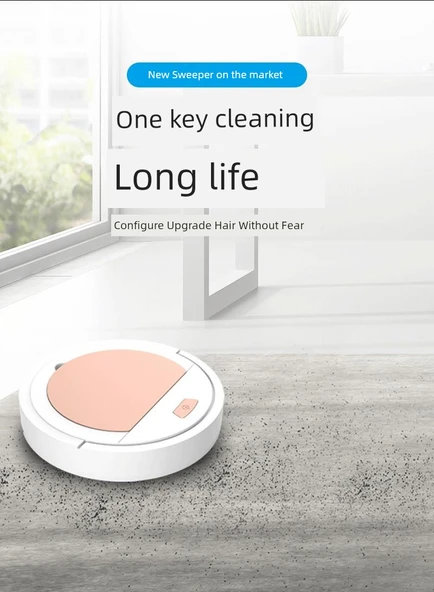 Akıllı Süpürme ve Mop Robotu - Süpürge - 8