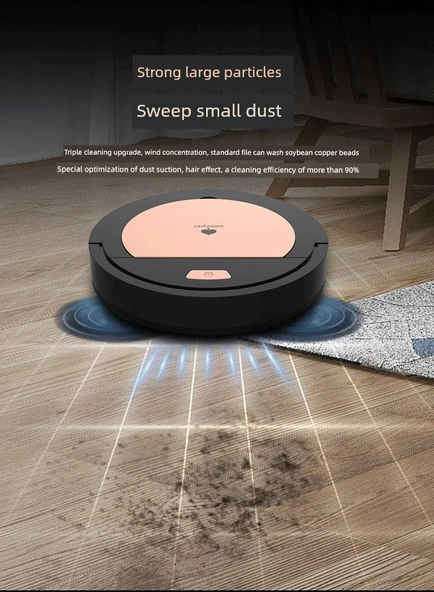 Akıllı Süpürme ve Mop Robotu - Süpürge - 9