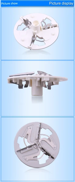 Kumaş Tıraş Makinesi Yedek Bıçakları - 4 Altı Yaprak Kesici Başlık - 8