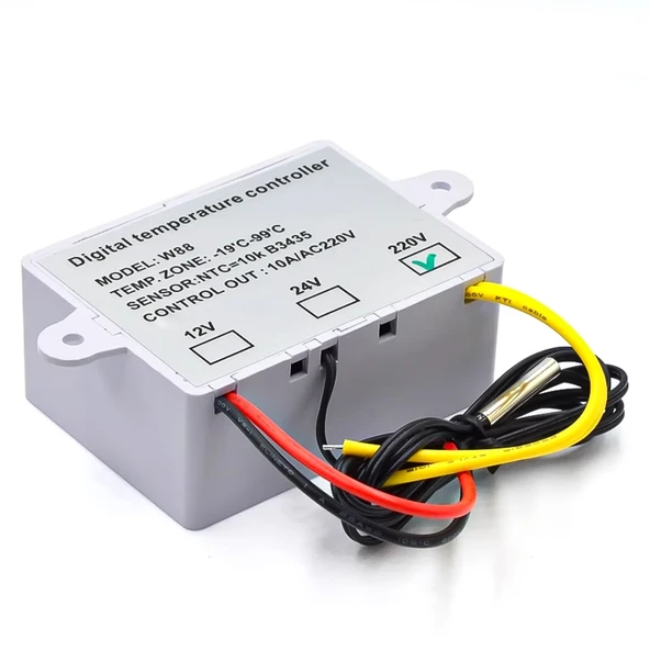Dijital Termostat - XH-W3002 - 110-220V 1500W - Güç Kesintisi Koruması - 4