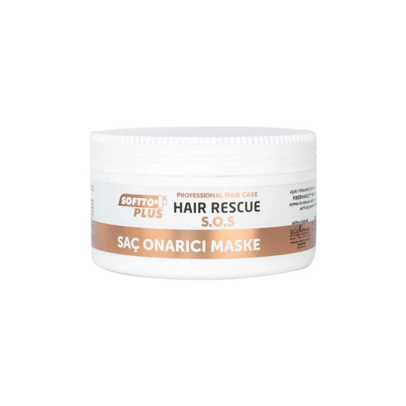 Softto Plus Hair Rescue Onarıcı Maske S.O.S 250 ml