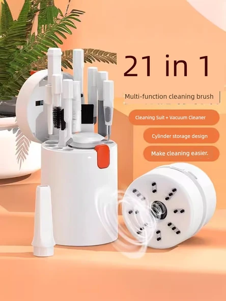 Elektronik Temizlik Kiti - Turuncu Beyaz - 20 in 1 Takım - 2