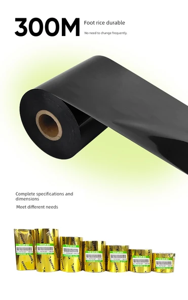 Etiket Yazıcı Mumlu Şerit - 110x300 - 6
