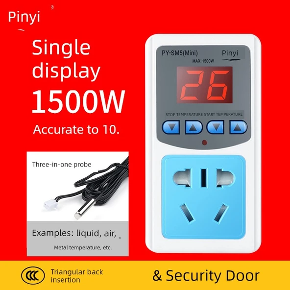 1500W Termal Anahtar - Her Ortam için Üçü Bir Arada Prob