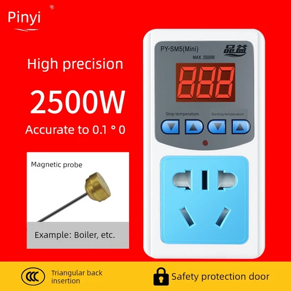 Yüksek Hassasiyet 2500W Termal Anahtar - Metal Yüzey için Manyetik Prob