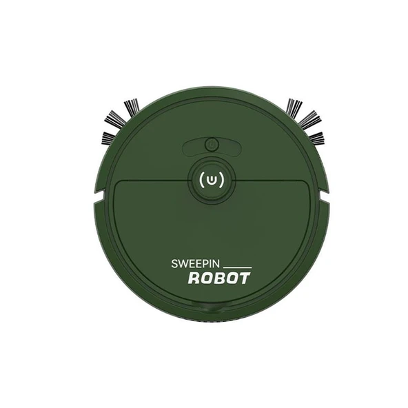 Akıllı Süpürme Robotu - Siyah APP Su Tankı - 6