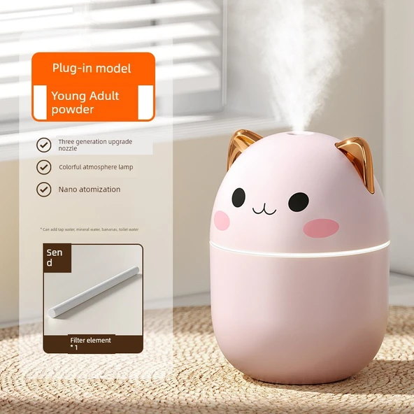 USB Hava Nemlendirici 250ml - Genç Yetişkin Pudra