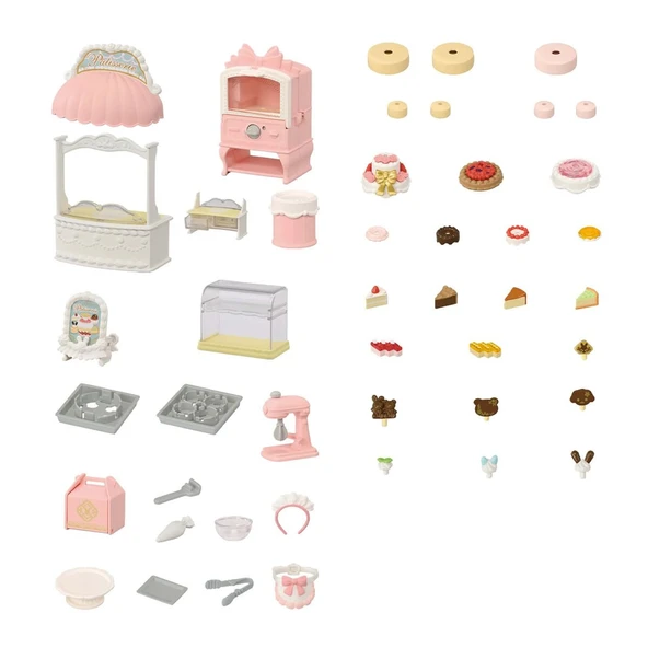 5807 Sylvanian Families Kasaba Pasta Dükkanı Oyun Seti +3 yaş - 3