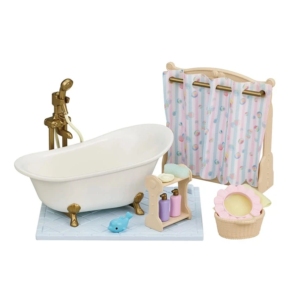 5739 Sylvanian Families Banyo ve Duş Seti (figürler dahil değildir) +3 yaş - 2